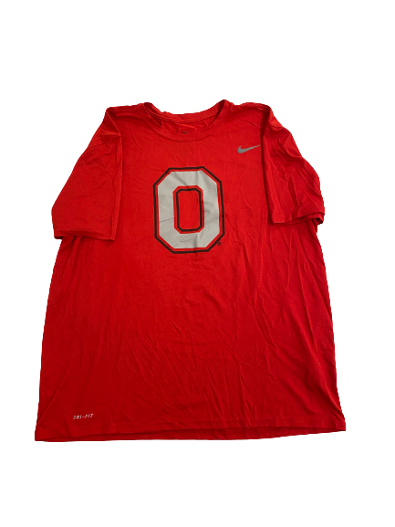 Jackson Kuwatch Ohio State Football Team-Issued T-Shirt (Size XL)