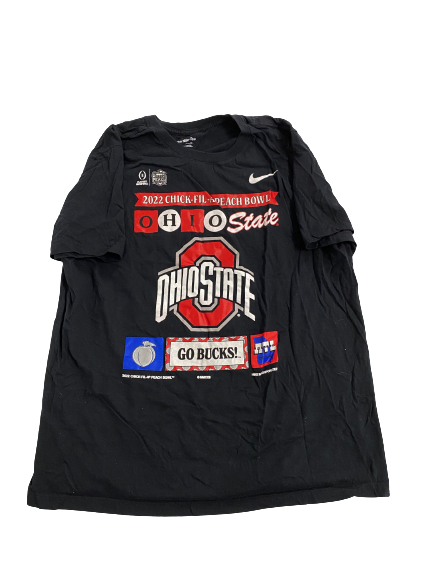 Jackson Kuwatch Ohio State Football 2022 College Football Playoff T-Shirt (Size XL)