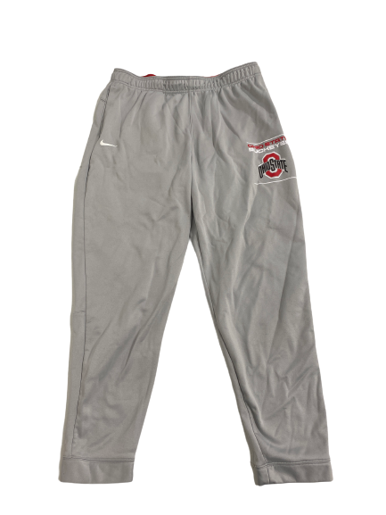 Jackson Kuwatch Ohio State Football Team-Issued Sweatpants (Size XL)