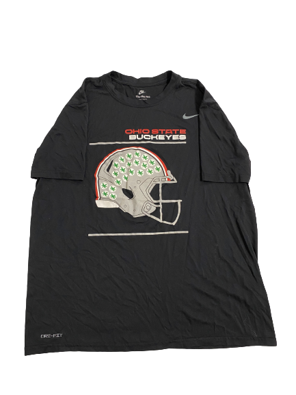 Jackson Kuwatch Ohio State Football Team-Issued T-Shirt (Size XXL)