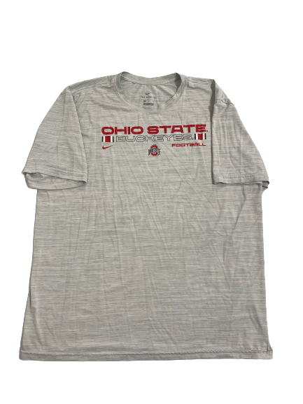 Jackson Kuwatch Ohio State Football Team-Issued T-Shirt (Size XL)