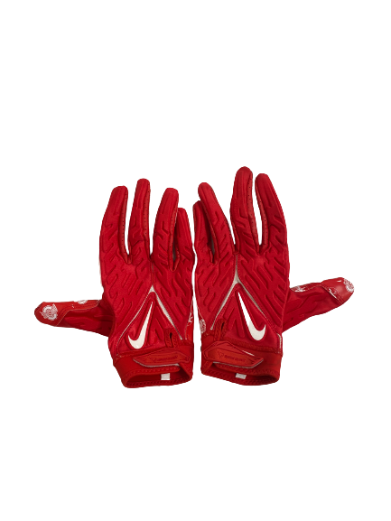 Jackson Kuwatch Ohio State Football Player-Exclusive Gloves (Size XXL)