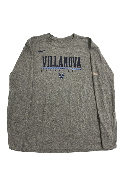 Jahvon Quinerly Villanova Basketball Team Issued Long Sleeve Shirt (Size L)