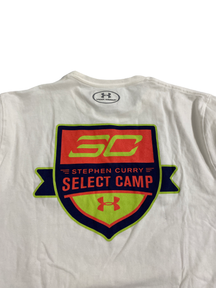 Jahvon Quinerly Player-Exclusive Stephen Curry Select Camp T-Shirt (Size M)