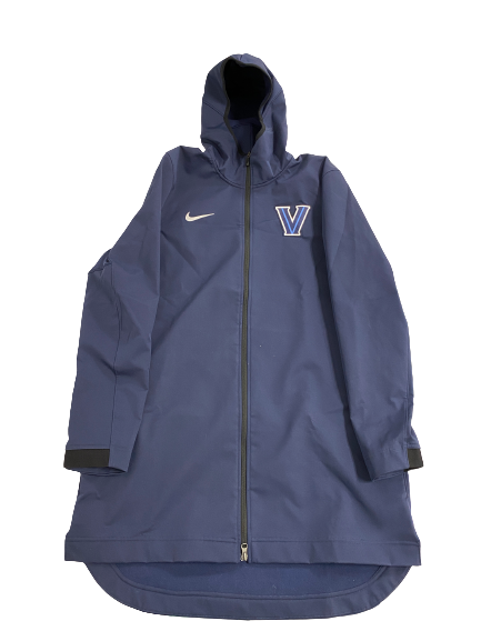 Jahvon Quinerly Villanova Basketball Player Exclusive Long Trench Coat (Size L)
