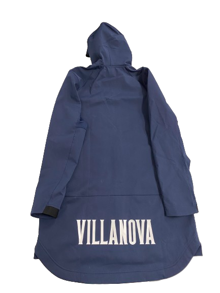 Jahvon Quinerly Villanova Basketball Player Exclusive Long Trench Coat (Size L)