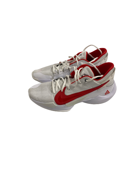 Jahvon Quinerly Alabama Basketball Team-Issued "GIANNIS FREAK " Shoes (Size 12)