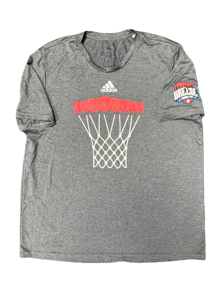 Arielle Wisne Indiana Basketball Player Exclusive "GREECE FOREIGN TOUR" Workout Shirt (Size XL)