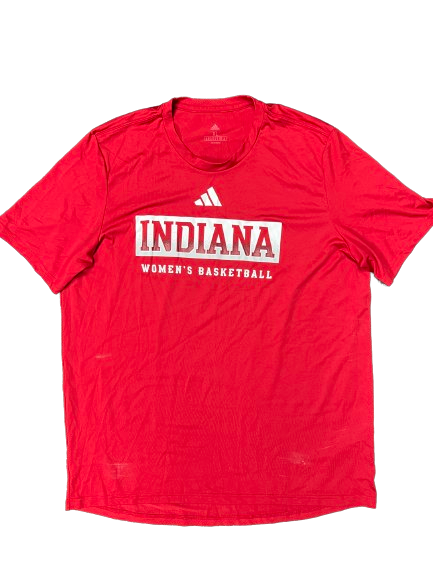 Arielle Wisne Indiana Basketball Team Issued Workout Shirt (Size XL)
