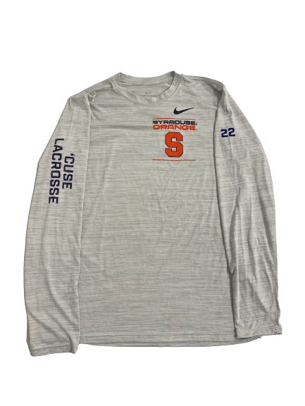 Megan Carney Syracuse Lacrosse Player Exclusive Long Sleeve Shirt WITH 