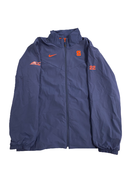 Megan Carney Syracuse Lacrosse Player Exclusive Travel Full Zip-Up Jacket With 