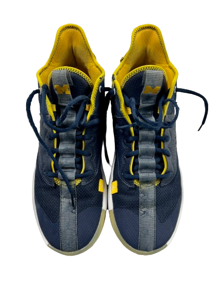 Maddie Nolan Michigan Basketball Player Exclusive Jordan "React Elevations" Shoes (Size Men&