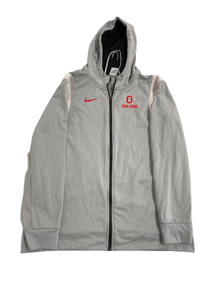 Mac Podraza Ohio State Volleyball Team-Issued Zip-Up Jacket (Size XL)