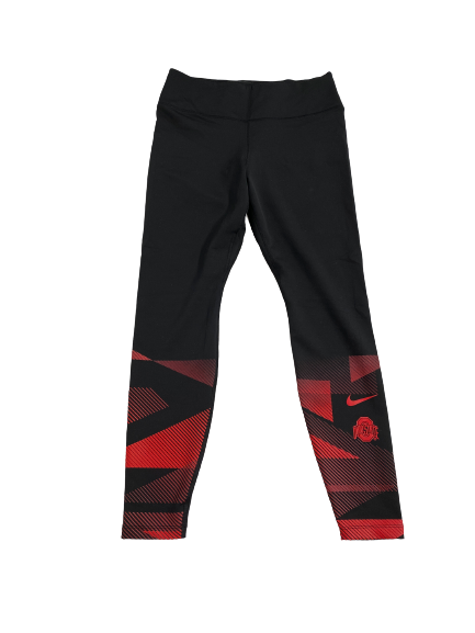 Mac Podraza Ohio State Volleyball Team-Issued Leggings (Size Women&