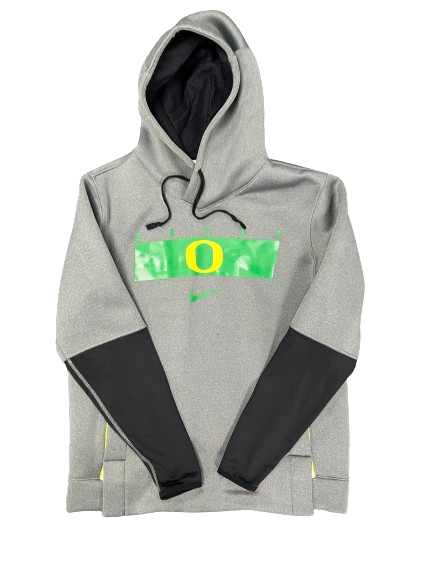 Jaz Shelley Oregon Basketball Team Issued Sweatshirt (Size M)