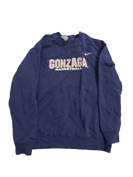 Will Graves Gonzaga Basketball Player-Exclusive Crewneck Sweatshirt (Size XL)