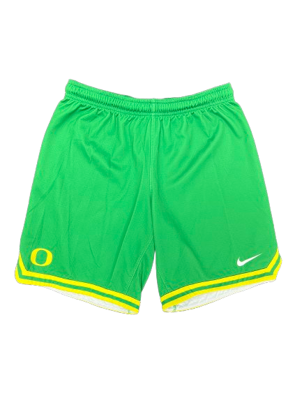 Jaz Shelley Oregon Basketball Player Exclusive Practice Shorts (Size Women&