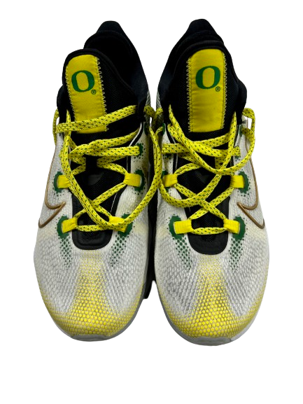 Jaz Shelley Oregon Basketball Player Exclusive  "NIKE AIR ZOOM BB" Shoes (Size Men&