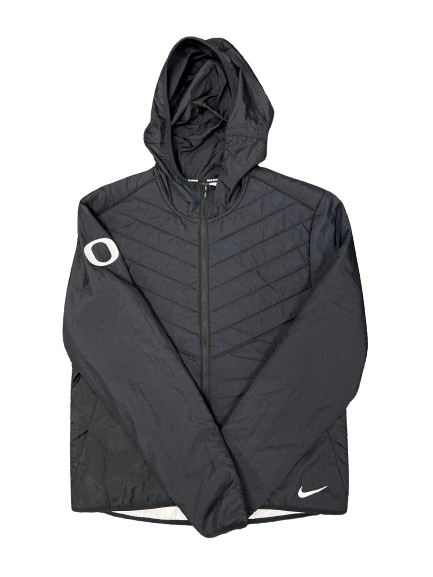 Jaz Shelley Oregon Basketball Player Exclusive Nike Running Jacket (Size M)