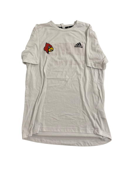 Paige Morningstar Louisville Volleyball Team-Issued T-Shirt (Size M)