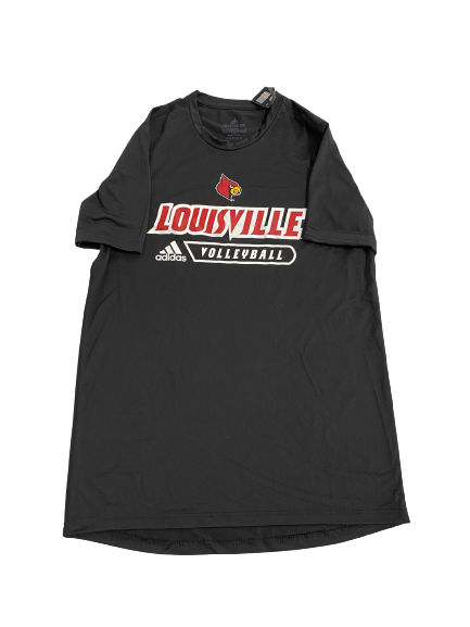Paige Morningstar Louisville Volleyball Team-Issued T-Shirt (Size MT)
