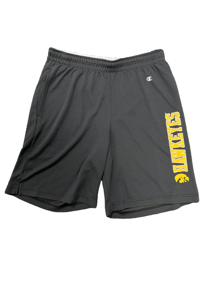 Gabbie Marshall Iowa Basketball Team Issued Workout Shorts (Size M)