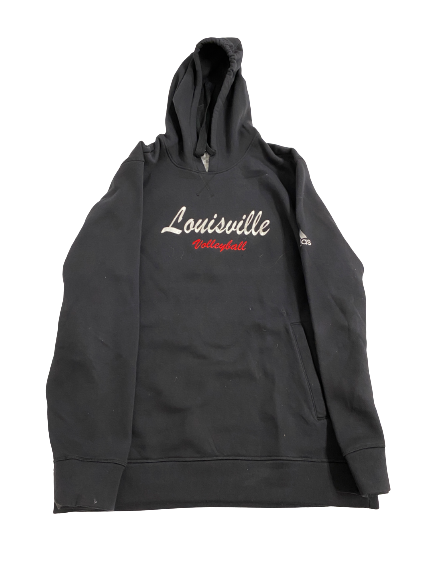 Paige Morningstar Louisville Volleyball Team-Exclusive Sweatshirt (Size L)