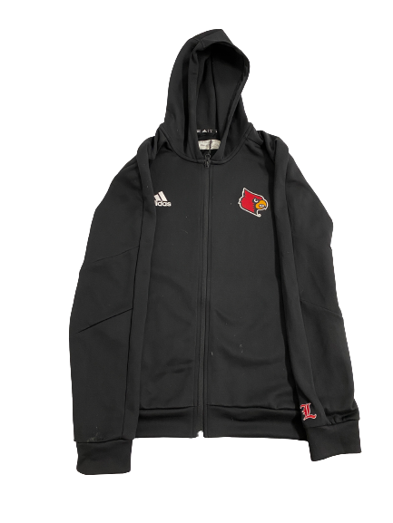 Paige Morningstar Louisville Volleyball Team-Issued Zip-Up Jacket (Size M)