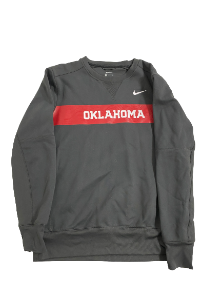 Maggie Nichols Oklahoma Gymnastics Team-Issued Crewneck Sweatshirt (Size M)