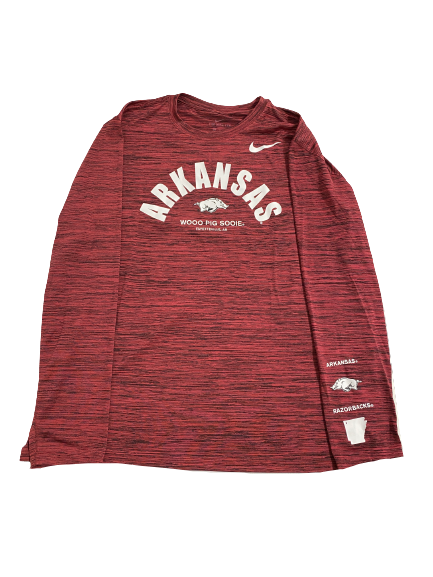 Ricky Council IV Arkansas Basketball Team-Issued Long Sleeve Shirt (Size XL)