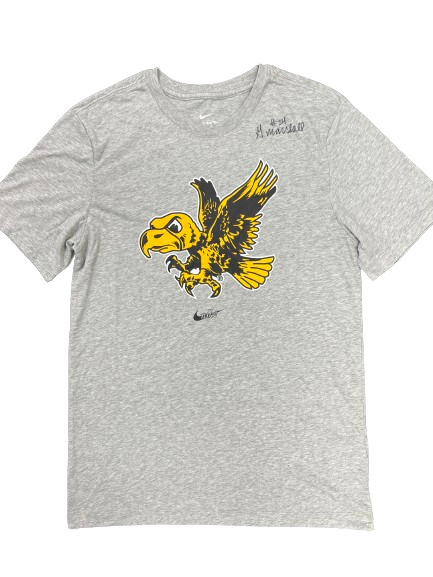 Gabbie Marshall Iowa Basketball SIGNED T-Shirt (Size S)