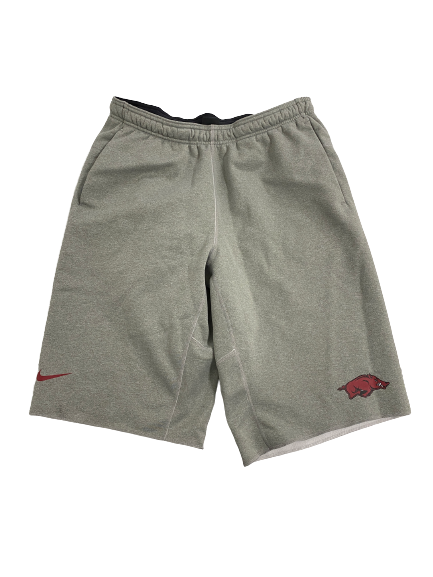 Ricky Council IV Arkansas Basketball Player-Exclusive Sweatshorts (Size L)