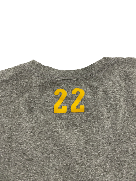 Nike Sibande Pittsburgh Basketball Player-Exclusive Long Sleeve Shirt With 