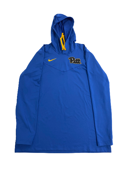 Nike Sibande Pittsburgh Basketball Team-Issued Performance Hoodie (Size L)
