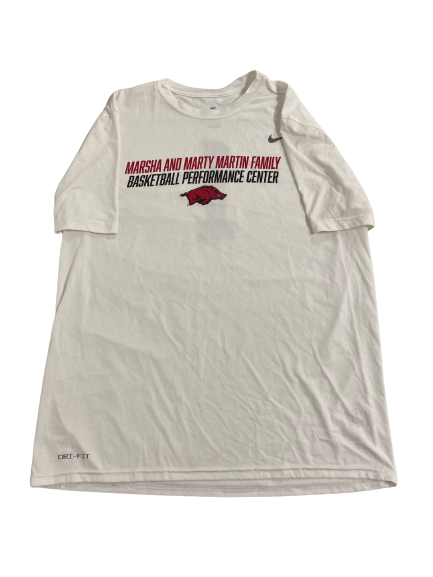 Ricky Council IV Arkansas Basketball Player-Exclusive Workout Shirt With 