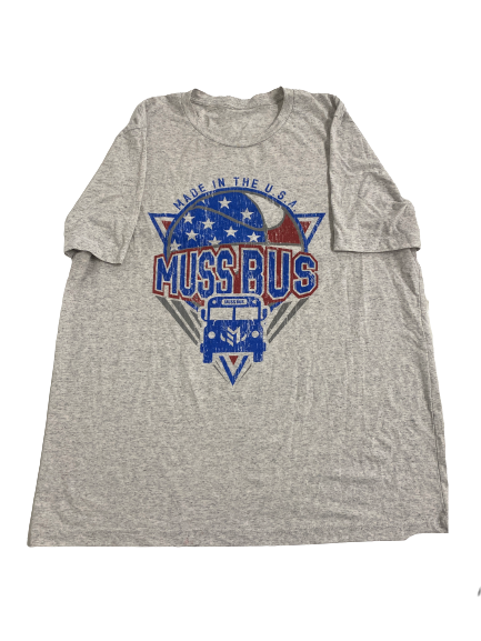 Ricky Council IV Arkansas Basketball "MUSS BUSS MADE IN THE USA" T-Shirt (Size XL)