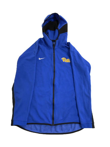 Nike Sibande Pittsburgh Basketball Player-Exclusive Zip-Up Jacket (Size L)