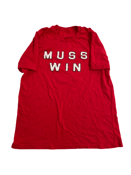 Ricky Council IV Arkansas Basketball "MUSS WIN" T-Shirt (Size L)