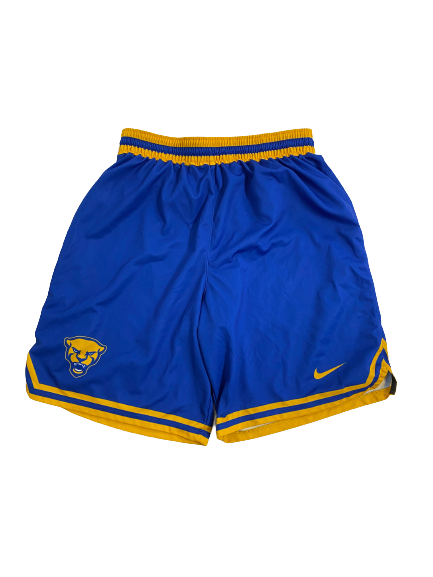 Nike Sibande Pittsburgh Basketball Player-Exclusive Game Shorts  (Size L)