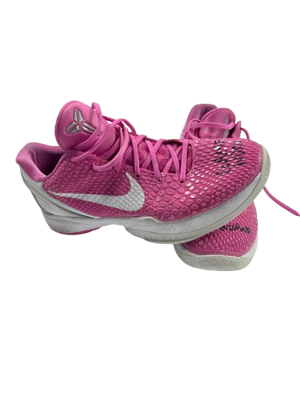 Gabbie Marshall Iowa Basketball Team Issued SIGNED GAME WORN "KOBE" Shoes (Size 9.5)