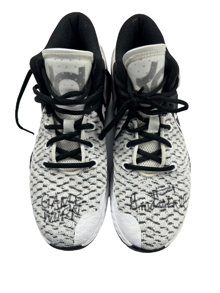 Gabbie Marshall Iowa Basketball Team Issued SIGNED GAME WORN Shoes (Size 8.5)