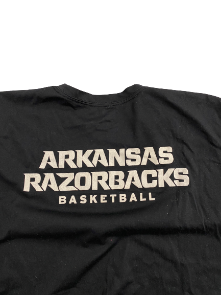 Kamani Johnson Arkansas Basketball Player-Exclusive Pro Hogs T-Shirt (Size XL)