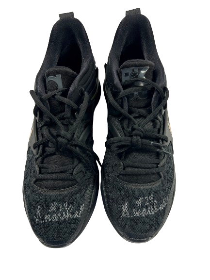 Gabbie Marshall Iowa Basketball Team Issued SIGNED Shoes (Size 9.5)