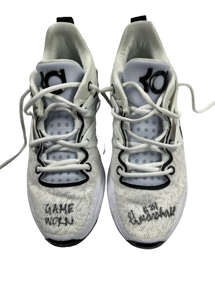 Gabbie Marshall Iowa Basketball Team Issued SIGNED GAME WORN Shoes (Size 9.5)