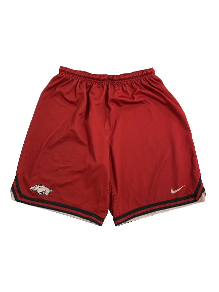 Kamani Johnson Arkansas Basketball Player-Exclusive Practice Shorts (Size XL)