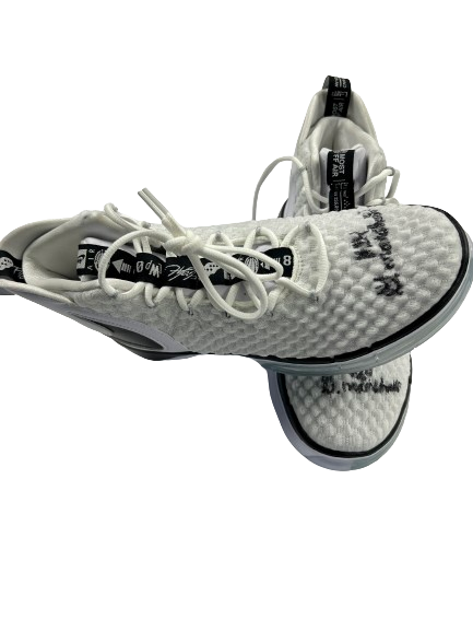 Gabbie Marshall Iowa Basketball Team Issued SIGNED Shoes (Size 9)