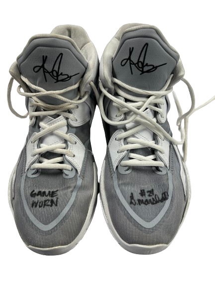 Gabbie Marshall Iowa Basketball Team Issued SIGNED GAME WORN Shoes (Size 9.5)