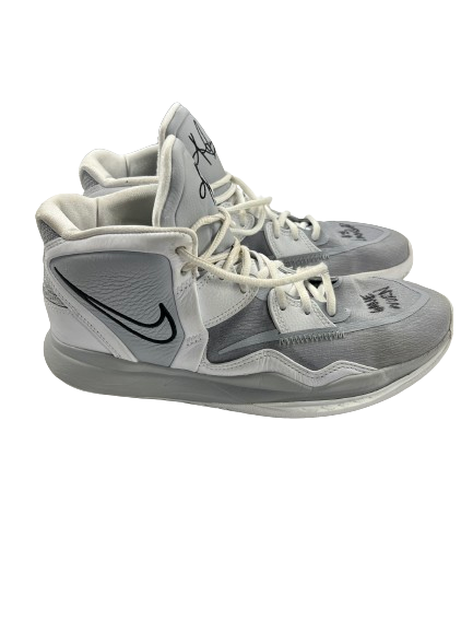 Gabbie Marshall Iowa Basketball Team Issued SIGNED GAME WORN Shoes (Size 9.5)