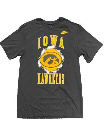 Gabbie Marshall Iowa Basketball Team Issued T-Shirt (Size S)