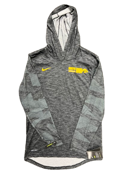 Gabbie Marshall Iowa Basketball Team Issued Performance Hoodie (Size S)